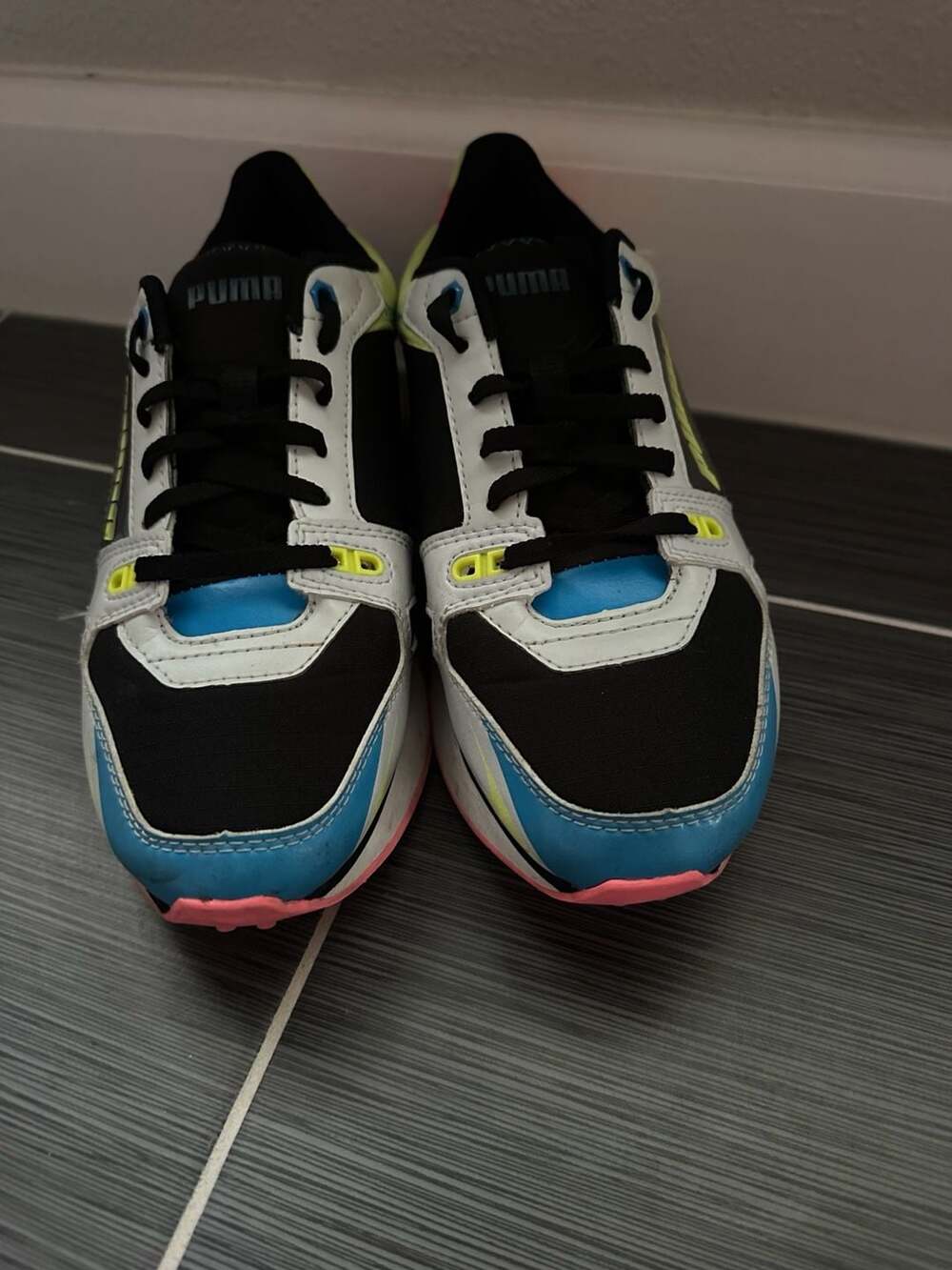 Puma Future Rider Neon Multi-Color Sneakers - Picture 3 of 8